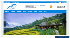 Desktop Screenshot of dulichsapa.net